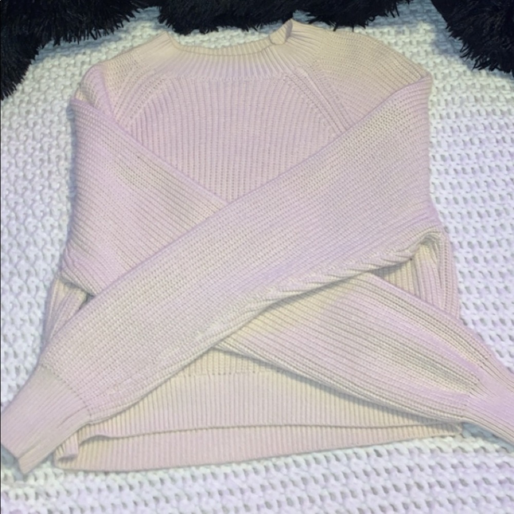 pacsun creme sweater🤍🤍